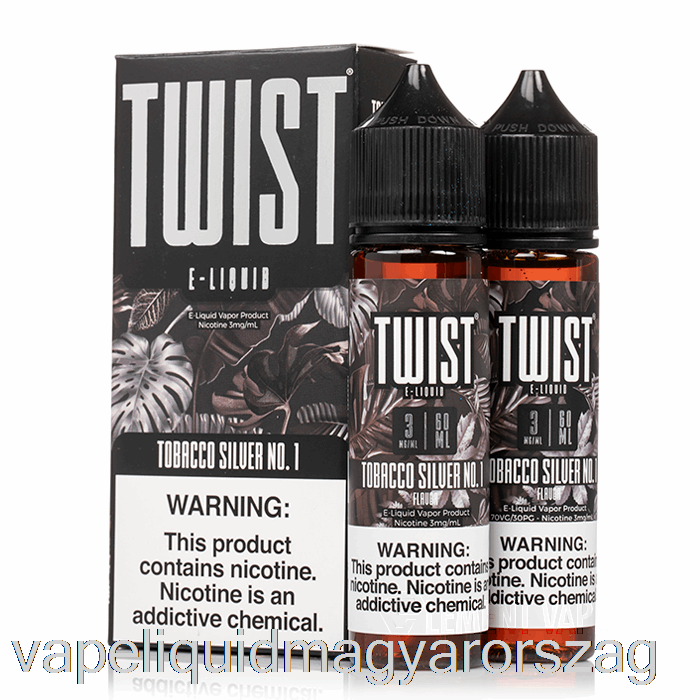 Dohány Ezüst Sz. 1 - Twist E-liquid - 120 Ml 18 Mg Vape E Cigi